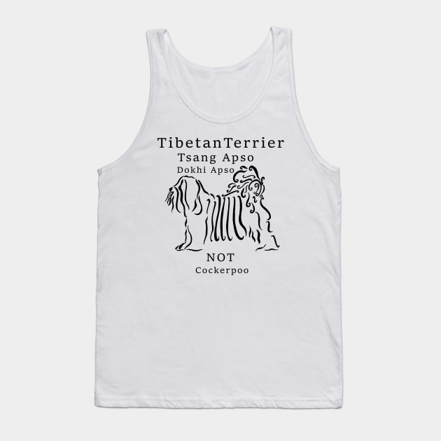 It's A Tibetan Terrier Tank Top by Dragonfairy